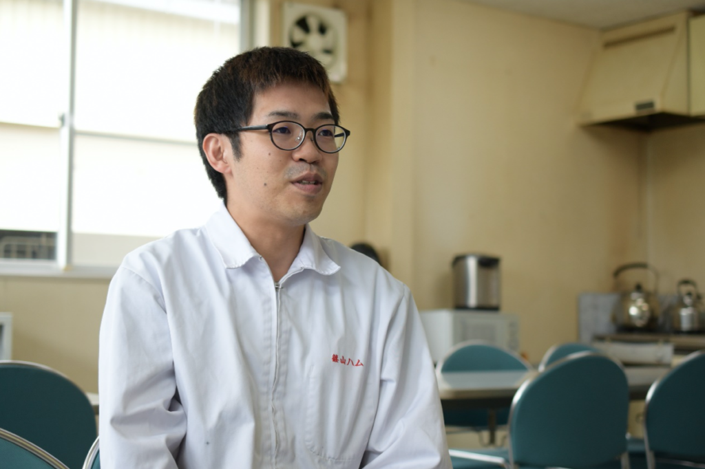篠山ハム株式会社　中西雄太さん
