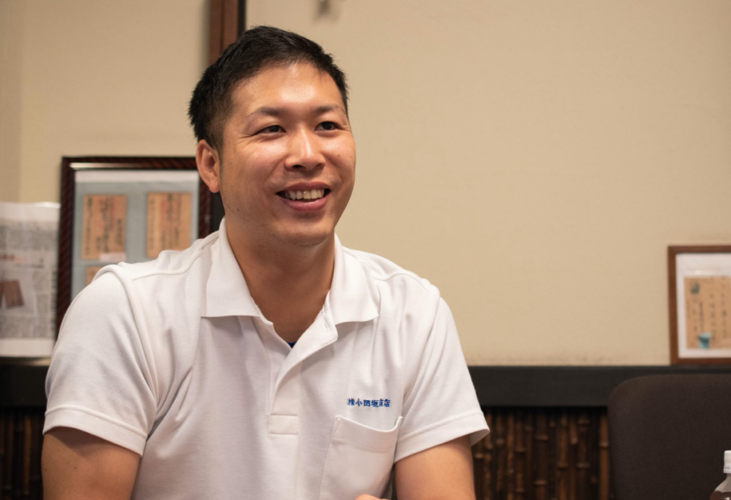 株式会社 小田垣商店　秋山翔さん
